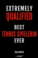 Kalender f�r Tennis Spieler / Tennis Spielerin: Immerw�hrender Kalender / 365 Tage Tagebuch / Journal [3 Tage pro Seite] f�r Notizen, Planung / Planungen / Planer, Erinnerungen, Spr�che 169915600X Book Cover