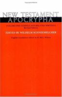 New Testament Apocrypha, Vol 1: Gospels and Related Writings 066420385X Book Cover