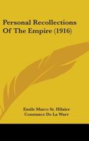 Personal Recollections of the Empire 1165539519 Book Cover