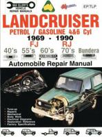 Landcruiser Petrol/Gasoline 4 & 6 cyl 1969-90 Auto Repair Manual-Toyota FJ,RJ,40's 55's 70's Bundera (Max Ellery's Vehicle Repair Manuals) 0646124099 Book Cover