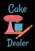 Cake Dealer: Blank DIY Recipe Cookbook 1694777367 Book Cover