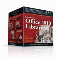 Office 2010 Library: Excel 2010 Bible, Access 2010 Bible, PowerPoint 2010 Bible, Word 2010 Bible 1118011139 Book Cover