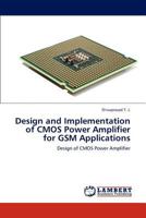 Design and Implementation of CMOS Power Amplifier for GSM Applications: Design of CMOS Power Amplifier 3847322559 Book Cover