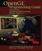 Opengl Programming Guide: The Official Guide to Learning Opengl, Version 1.1 (OTL) 0201461382 Book Cover