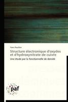 Structure Électronique d'Oxydes Et d'Hydroxynitrate de Cuivre 3838176138 Book Cover