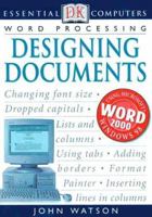 Essential Computers: Designing Documents 078945534X Book Cover