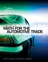 Math for the Automotive Trade 0827367120 Book Cover