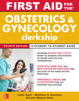 First Aid for the Obstetrics and Gynecology Clerkship 0071364234 Book Cover