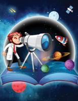 Primary Journal Draw and Write Composition Notebook Space Astronomy Theme: A Drawing and Writing Practice Journal For Kids. 120 Pages With Drawing Box ... - 8.5 by 11 inches 1975951468 Book Cover