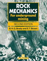 Rock Mechanics: For Underground Mining 9401165033 Book Cover