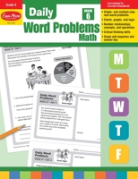 Daily Word Problems, Grade 6 1629388602 Book Cover