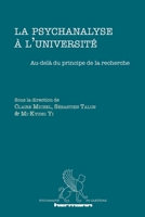 La psychanalyse à l'université: Au-delà du principe de la recherche (HR.PSYCH.QUEST.) (French Edition) B0B4MVSTH2 Book Cover