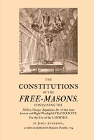 The Constitutions of the Free-Masons 1171472285 Book Cover