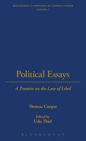 Political Essays (The Thoemmes Library of American Thought) 1843716003 Book Cover