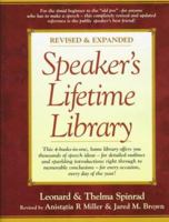Speaker's Lifetime Library 0138245665 Book Cover