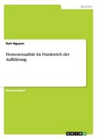 Homosexualit�t im Frankreich der Aufkl�rung 365659791X Book Cover