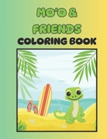 Mo?o & Friends (Coloring with Aloha) B0F5VTL58S Book Cover