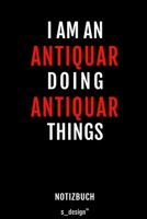Notizbuch f�r Antiquar: Originelle Geschenk-Idee [120 Seiten gepunktet Punkte-Raster blanko Papier] 171011942X Book Cover