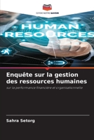 Enquête sur la gestion des ressources humaines 6205770121 Book Cover
