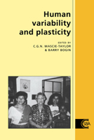 Human Variability and Plasticity 0521018552 Book Cover