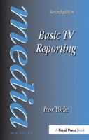 Basic TV Reporting 1138145599 Book Cover