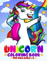 Unicorn Coloring Book For Kids Ages 4-8: Rainbow, Mermaid Coloring Books For Kids Girls | Kids Coloring Book Gift B0942GPCSZ Book Cover