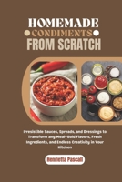HOMEMADE CONDIMENTS FROM SCRATCH: Irresistible Sauces, Spreads, and Dressings to Transform any Meal—Bold Flavors, Fresh Ingredients, and Endless Creativity in Your Kitchen B0F23KGKBB Book Cover