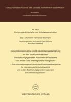 Einkommenssituation Und Einkommensentwicklung in Den Strukturschwachen Verdichtungsgebieten Nordrhein-Westfalens Ein Inner- Und Interregionaler Vergleich: Zum Informationsgehalt Raumlicher Einkommensv 3531028715 Book Cover