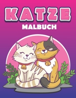 Katze Malbuch: Erstaunliches Geschenk für Mädchen und Jungen, Katzen Malbuch für Katzenliebhaber und Erwachsene, 50 erstaunliche Zeichnungen B08W6J8B3H Book Cover