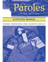 Paroles, Combined Workbook/Lab Manual/Video Manual 0471482579 Book Cover