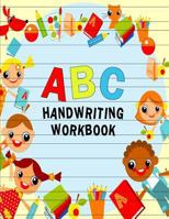 ABC Handwriting Workbook: Uppercase & Lowercase Writing Practice for Kids - Children Frame 1731038313 Book Cover