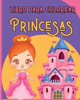 Princesas - Libro Para Colorear: 30 bellas princesas de colorear B0C8SGCYQZ Book Cover