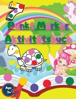 Punkt Marker Aktivit�tsbuch: Niedliche Tiere Einh�rner M�rchen und Zahlen null Book Cover