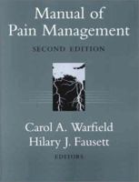 Manual of Pain Management 0781723132 Book Cover