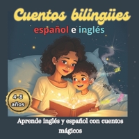 Cuentos bilingües español e inglés: Aprende inglés y español con cuentos mágicos -Cuentos bilingües 4–8 años (Spanish Edition) B0FQ2HZRHL Book Cover