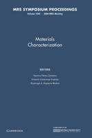Materials Characterization: Volume 1242 1107406781 Book Cover