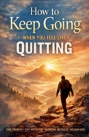 How to Keep Going When You Feel Like Quitting B0GJTHHK53 Book Cover