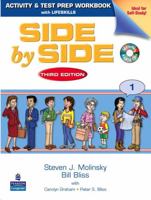 Side by Side 1 Activity & Test Prep Workbook 0136070590 Book Cover