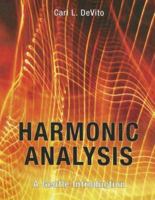 Harmonic Analysis: A Gentle Introduction 076373893X Book Cover