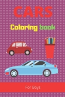 Cars Coloring Book: Coloring book for boys B08XLJ928Q Book Cover