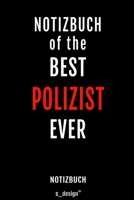Notizbuch f�r Polizisten / Polizist / Polizistin: Originelle Geschenk-Idee [120 Seiten kariertes blanko Papier] 1695337441 Book Cover