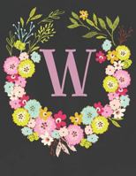 W: Spring Floral Wreath 2019 Weekly Organizer & Scheduling Agenda With Inspirational Quotes 1791588662 Book Cover
