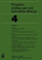 Progress in Molecular and Subcellular Biology 364266251X Book Cover