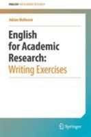 English for Academic Research: Writing Exercises 1461442974 Book Cover