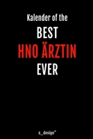 Kalender f�r HNO �rzte / HNO Arzt / HNO �rztin: Immerw�hrender Kalender / 365 Tage Tagebuch / Journal [3 Tage pro Seite] f�r Notizen, Planung / Planungen / Planer, Erinnerungen, Spr�che 1706567812 Book Cover