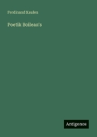 Poetik Boileau's (German Edition) 356319663X Book Cover