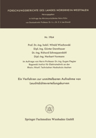 Ein Verfahren zur unmittelbaren Aufnahme von Leuchtdichteverteilungskurven 3663061582 Book Cover