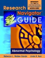 Research Navigator Guide for Abnormal Psychology 0205408354 Book Cover