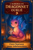 L'AUBERGE DU DRAGONNET OUBLIÉ - Roman de cosy fantasy pour adolescent: Aventure magique et réconfortante dans une auberge peuplée de mystères, de rires et de sortilèges B0FZ8V1JXW Book Cover