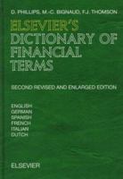 Elsevier's Dictionary of Financial Terms 0444899502 Book Cover